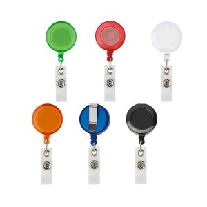 Portagafete Retráctil