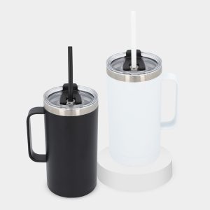 Termo Con Popote Evants